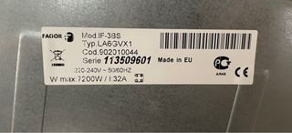 Placa Inducción Fagor plus 28 cm