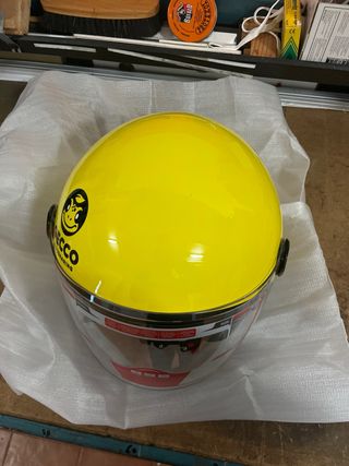 Casco Moto Gecco Amarillo Talla L