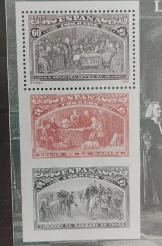 Sellos 500 años Viajes Colón