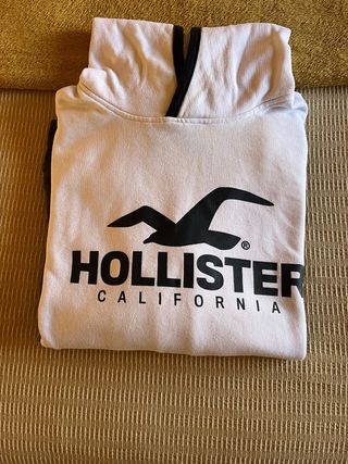 Sudadera Hollister Blanca