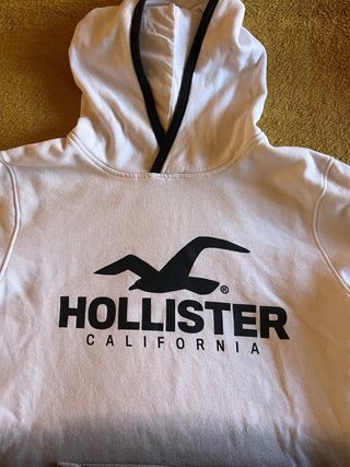 Sudadera Hollister Blanca