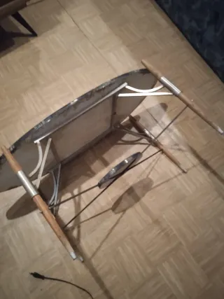 Mesa Centro Ovalada Antigua