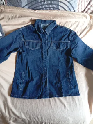 Conjunto chaqueta y pantalón vaquero