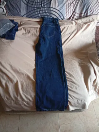 Conjunto chaqueta y pantalón vaquero