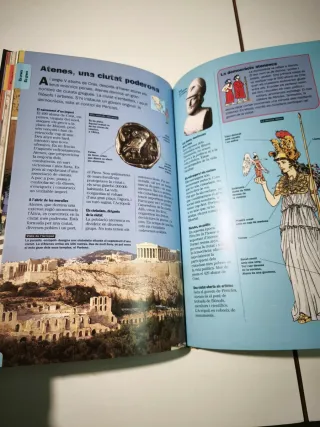 Llibre Els Mons Antics (Combel) Història Visual