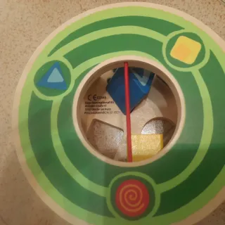 HAPE gioco legno Lumaca delle forme trainabile