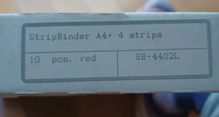 Porta documenti plastica 10 pezzi