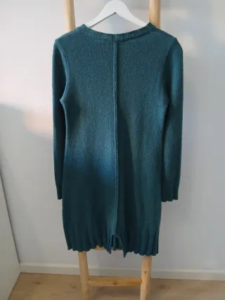 Vestido de Lana Lurdes Bergada Verde