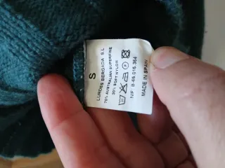 Vestido de Lana Lurdes Bergada Verde