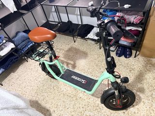 Patinete Eléctrico iScooter con Asiento