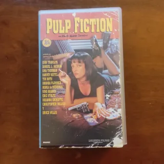 Casete VHS Pulp Fiction (Español)