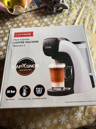 Cafetera Multicápsulas CAPXSNOB Warriors 1