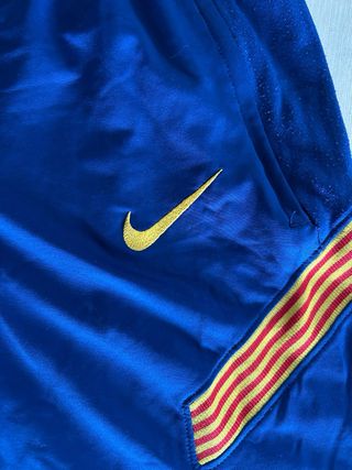 Pantalón mallas entrenamiento Barça Nike azul