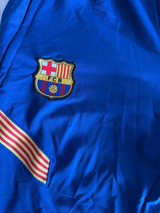 Pantalón mallas entrenamiento Barça Nike azul
