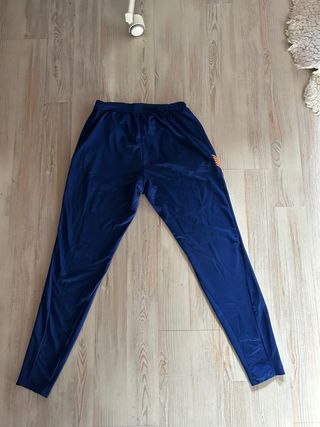 Pantalón mallas entrenamiento Barça Nike azul