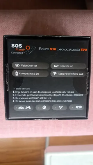 Baliza V16 SOS Flash Connected Innova