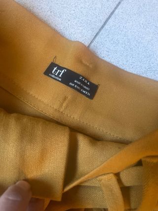 Pantalones mujer color naranja