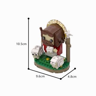 Set da costruzione di Gesù 277 pcs Jesus - No Lego