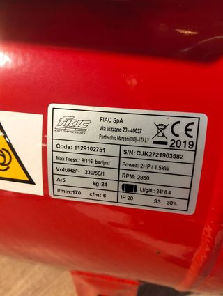 Compresor de aire LT24  FIAC