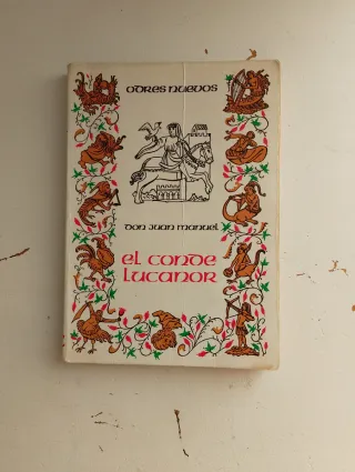 El conde lucanor.