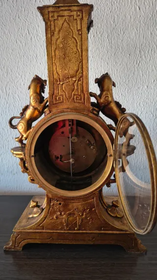 Reloj de ormolu de J.Marti Pieza Única