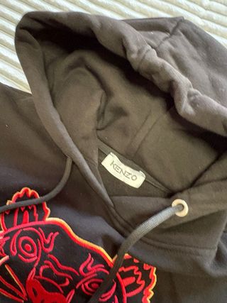 Sudadera Kenzo Negra con Tigre