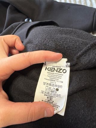 Sudadera Kenzo Negra con Tigre