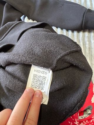 Sudadera Kenzo Negra con Tigre