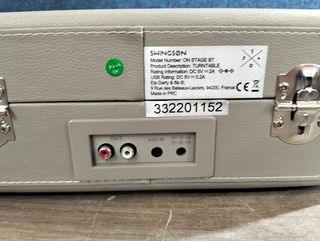 Tocadiscos Swingson On Stage Deco Bluetooth