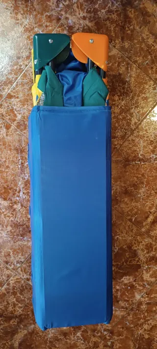 Cuna de viaje BBY con ruedas