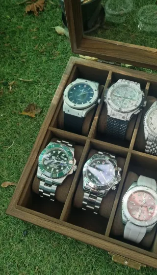 Caja para guardar relojes