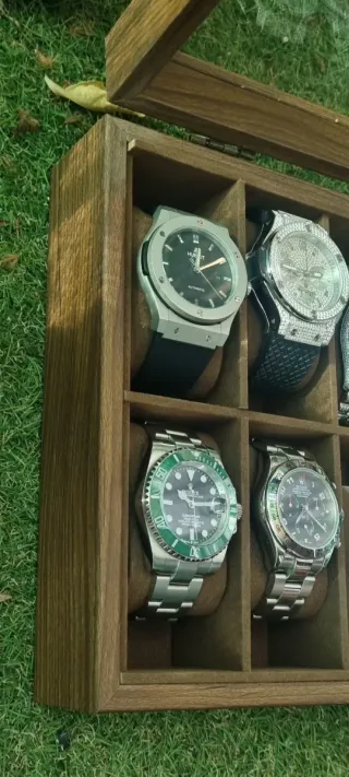 Caja para guardar relojes