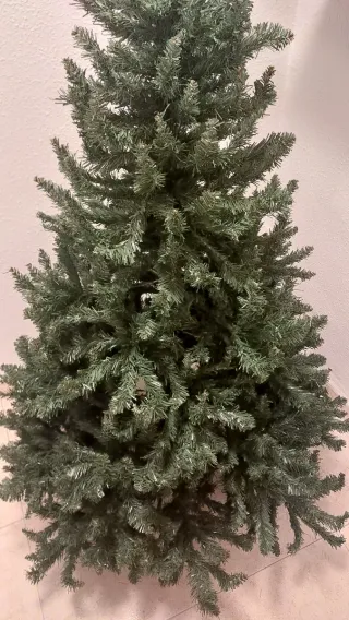 Árbol de Navidad artificial verde 1,5cm