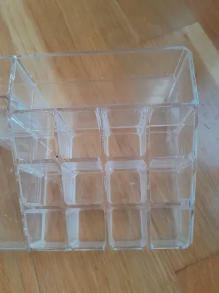 Organizador de maquillaje acrílico
