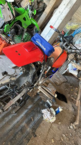 Borsello Moto Enduro Vintage Suzuki Yamaha Honda