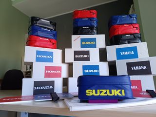 Borsello Moto Enduro Vintage Suzuki Yamaha Honda