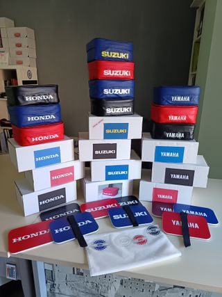 Borsello Moto Enduro Vintage Suzuki Yamaha Honda