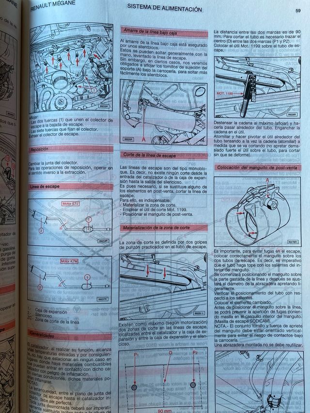 Manual Taller Renault Mégane 1997