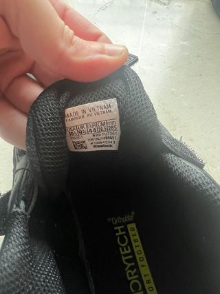 Zapatillas Reebok Velcro Negras