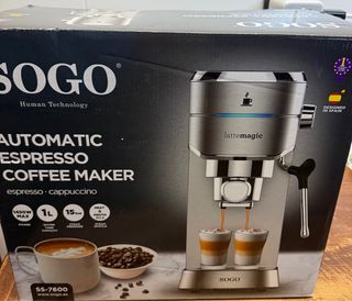 Cafetera Espresso SOGO Automática SS-7600