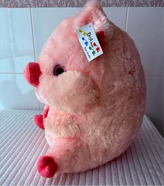 Peluche cerdito  suave grande( 40cm alto)