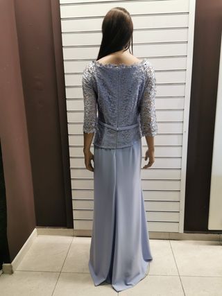 Vestido de Madrina Azul