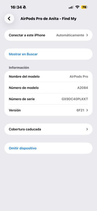 Airpods Pro 1ª Gen Apple Blancos