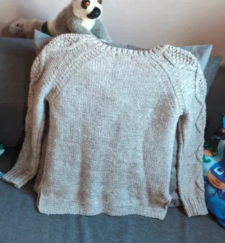 Jersey punto trenzado Desigual Talla S