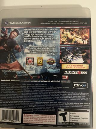 Uncharted 2: El Reino de los Ladrones PS3