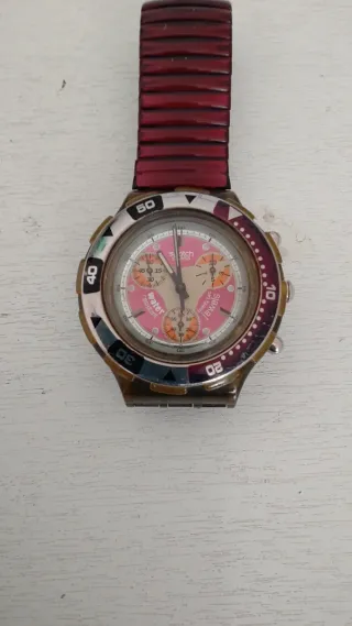 Swatch Aqua Chrono SBM 105 1996