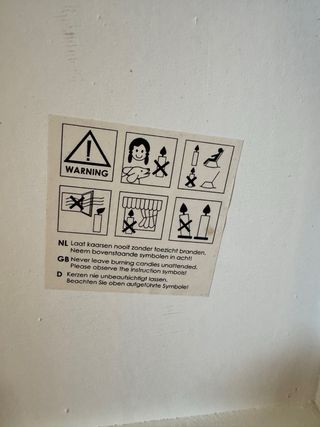 Farolillo Decorativo Blanco Zara Home