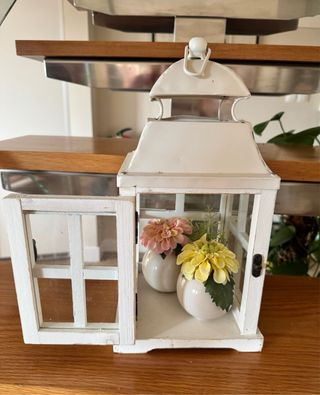 Farolillo Decorativo Blanco Zara Home