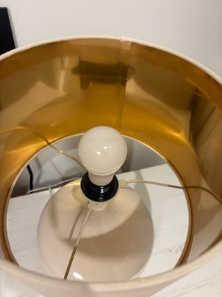 Lámparas de mesa cerámica. Juego de 2