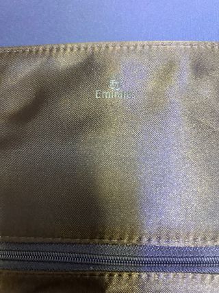 Neceser Bulgari Emirates Marrón Dorado